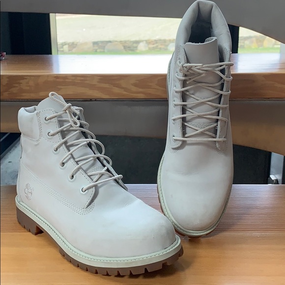 Timberland Shoes - Timberland Lace-up Ankle Beige Boots